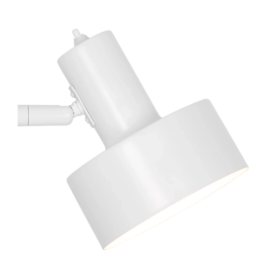 Minimalistyczna lampa z klipsem Matis biała 2512222001 Nordlux