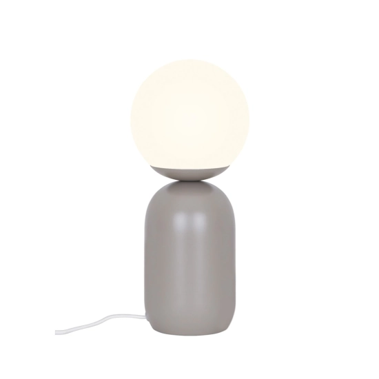 Minimalistyczna lampka stołowa Notti – jasnobrązowa 2011035018 Nordlux