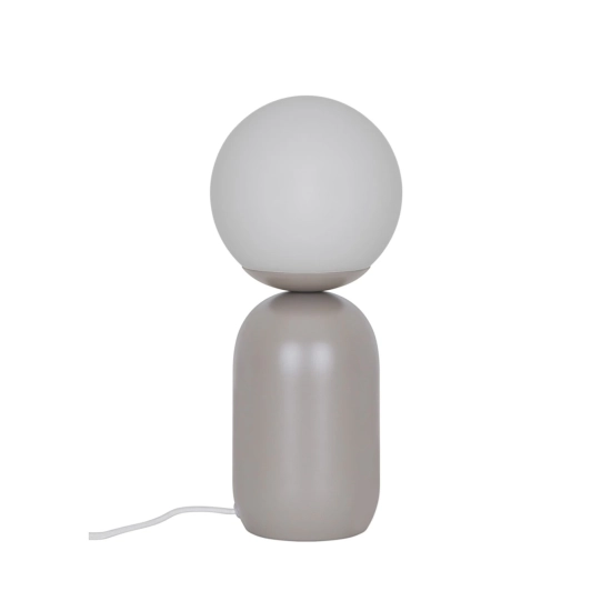 Minimalistyczna lampka stołowa Notti – jasnobrązowa 2011035018 Nordlux