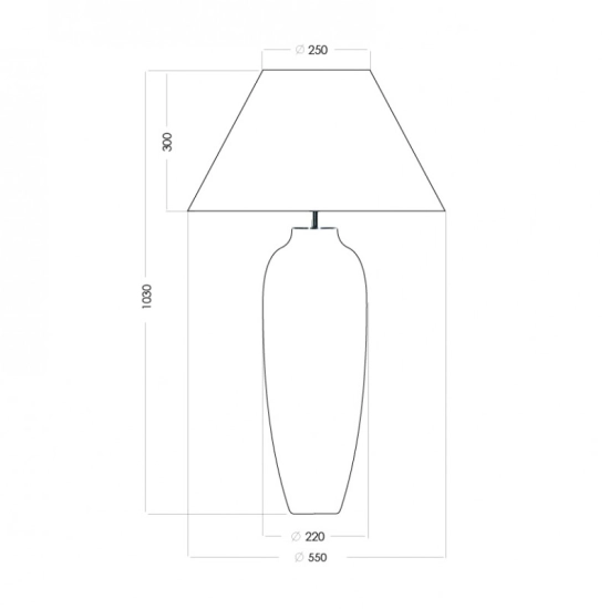 MONACO lampa stołowa L208062325 4Concepts L208062325 - zdjęcie 2