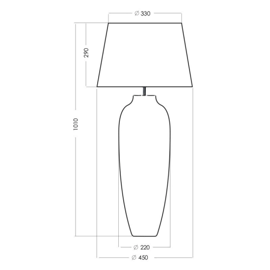 MONACO lampa stołowa L208062257 4Concepts L208062257 - zdjęcie 2