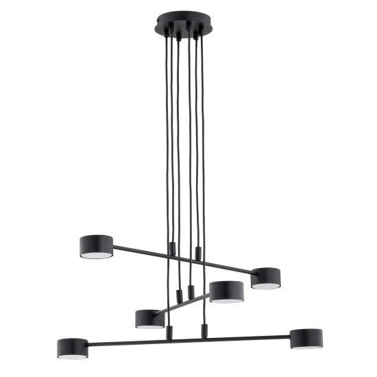 Lampa wisząca MODUS 6 BLACK 1339/6 EMIBIG Lighting