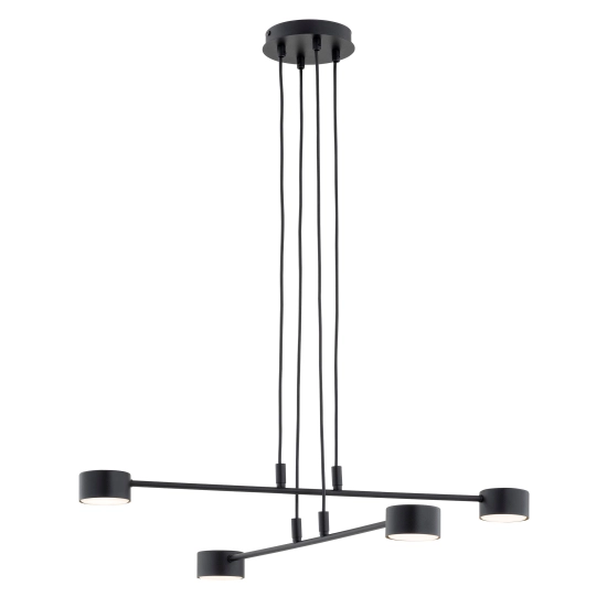 Lampa wisząca MODUS 4 BLACK 1339/4 EMIBIG Lighting