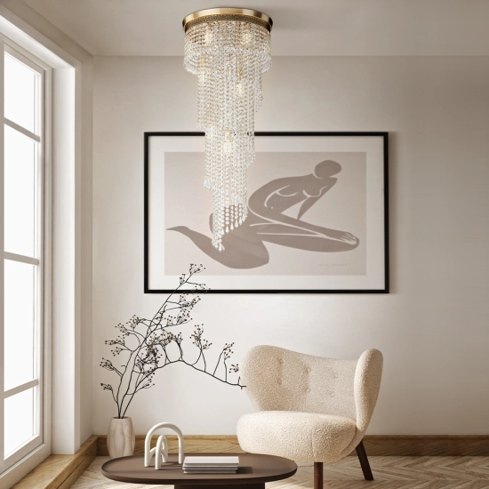 Lampa wisząca Cascade DIA522-CL-12-G Maytoni - zdjęcie dodatkowe 1