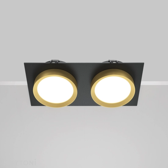Oprawa podstropowa Downlight Hoop DL086-02-GX53-SQ-BG Maytoni - zdjęcie dodatkowe 1