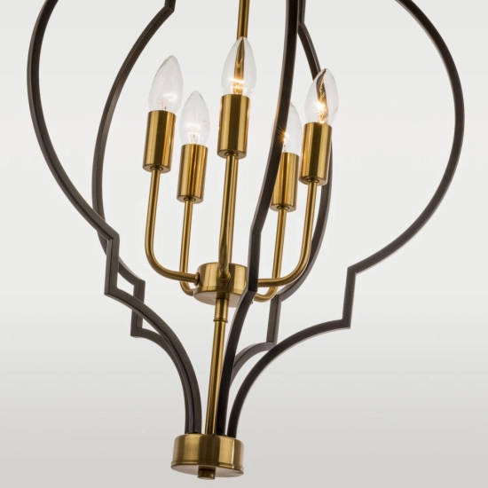 Lampa wisząca Nashville - P05186BK AU CosmoLight - zdjęcie dodatkowe 2
