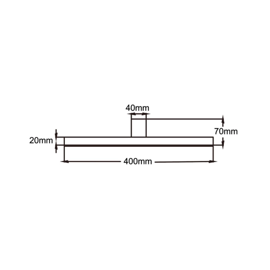 Nevada kinkiet M czarny IP44 LP-778/1W M BK LIGHT PRESTIGE