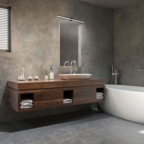 Nevada kinkiet XXL czarny IP44 LP-778/1W XXL BK LIGHT PRESTIGE