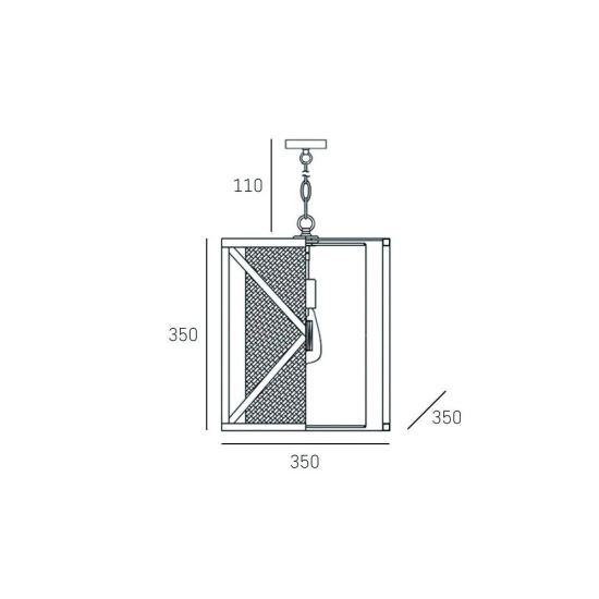 Lampa wisząca New York - P01403WH AU CosmoLight - zdjęcie dodatkowe 4