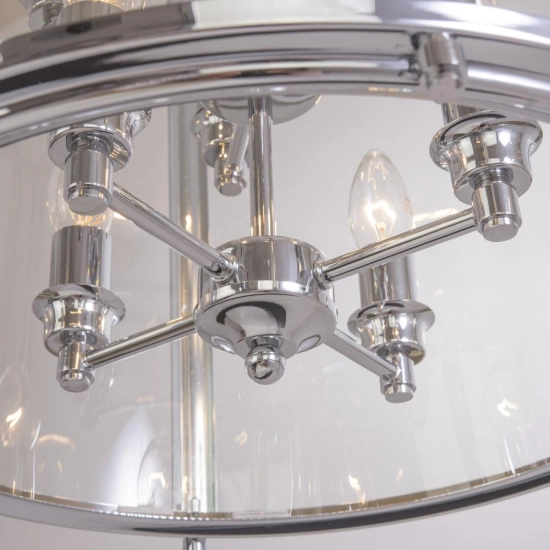 Lampa wisząca New York - P08434CH CosmoLight - zdjęcie dodatkowe 3