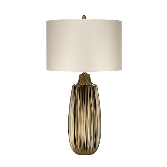 kinkiecik.pl Duża lampa stołowa Newham – 1 źródło światła NEWHAM-TL-L Elstead Lighting