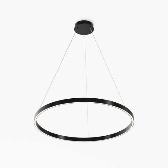 Lampa wisząca Rim MOD058PL-L42BK 80cm Maytoni - zdjęcie dodatkowe 1