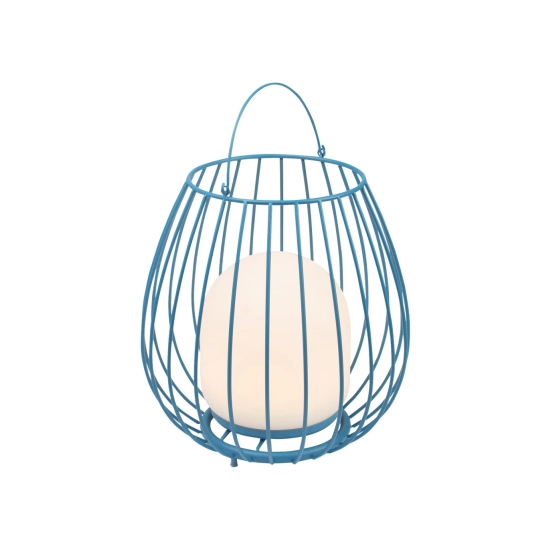 Niebieski lampion LED Jim To Go - Nordlux, bezprzewodowy 2218105006