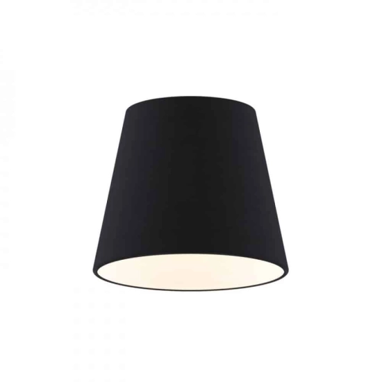kinkiecik.pl NIZZA 18/15 abażur Polycotton czarna/białe PCV max. 28W R13114 Rendl light studio