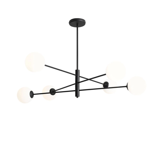 Lampa wisząca HOMME 6 CZARNY 1090PL_K1 ALDEX - zdjęcie produktu