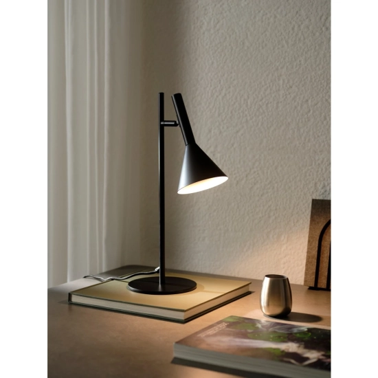 Lampa stołowa z regulowanym kloszem Kelvis – czarna 2612765003 Nordlux