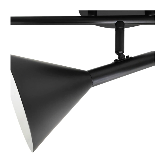 Kelvis – czarna lampa sufitowa 3-punktowa 2612706003 Nordlux