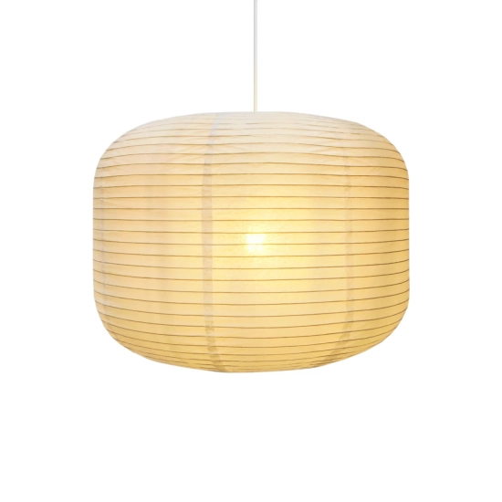 Papierowy abażur wiszący w stylu japandi Tuva 50 2612673201 Nordlux