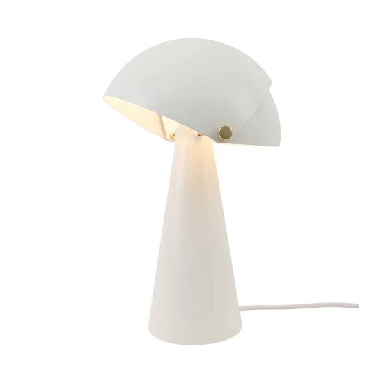 kinkiecik.pl Nowoczesna lampa na biurko Align - DFTP, biała Nordlux 2120095001