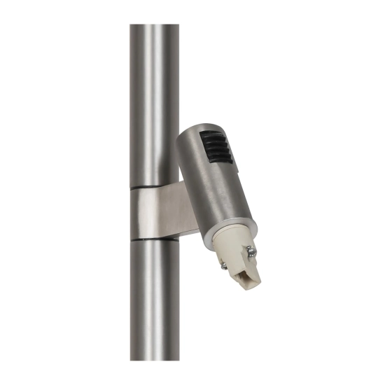 Nowoczesna lampa podłogowa DFTP Makoto Satin Chrome 2x G9 2620094033 Nordlux