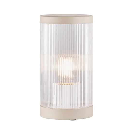 kinkiecik.pl Nowoczesna lampa stołowa Coupar Nordlux - beżowa, IP54 2218075008