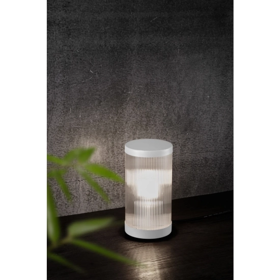 kinkiecik.pl Nowoczesna lampa stołowa Coupar Nordlux - biała, IP54 2218075001