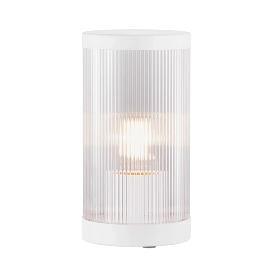 kinkiecik.pl Nowoczesna lampa stołowa Coupar Nordlux - biała, IP54 2218075001