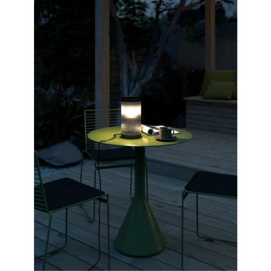 kinkiecik.pl Nowoczesna lampa stołowa Coupar Nordlux - czarna, IP54 2218075003