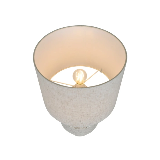 Nowoczesna lampa stołowa Dugan beżowa ceramika 2512655009 Nordlux