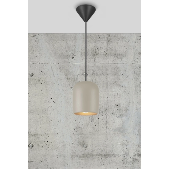 kinkiecik.pl Nowoczesna lampa wisząca Notti 10 - Nordlux, szara 2213073010