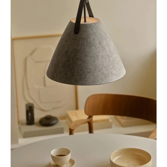 Nowoczesna lampa wisząca Strap 36 DFTP - jasnoszary 84343010 Nordlux