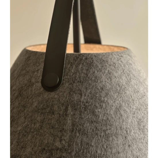 Nowoczesna lampa wisząca Strap 36 DFTP - jasnoszary 84343010 Nordlux
