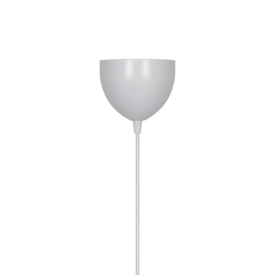 Nowoczesna lampa wisząca Tavia biała, mosiężny pierścień 2412353001 Nordlux