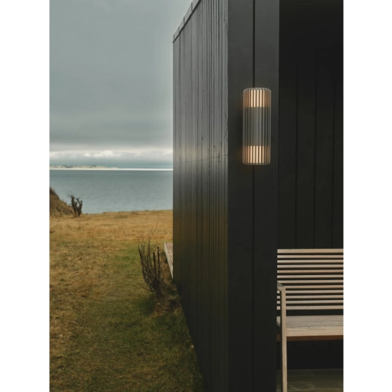 Nowoczesny kinkiet Aludra Seaside Nordlux - antracyt 2418121250
