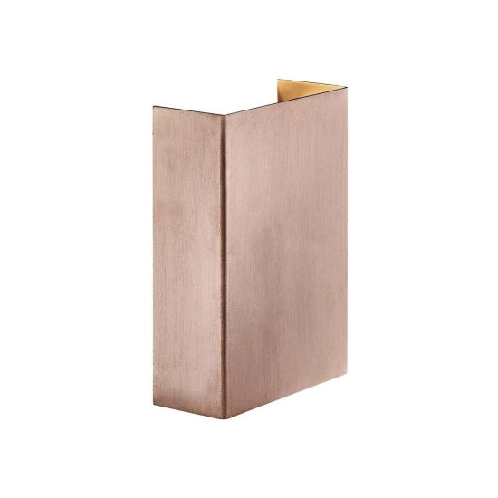 Nowoczesny kinkiet zewnętrzny Fold 10 Nordlux - miedziany 2019041030 - zdjęcie produktu
