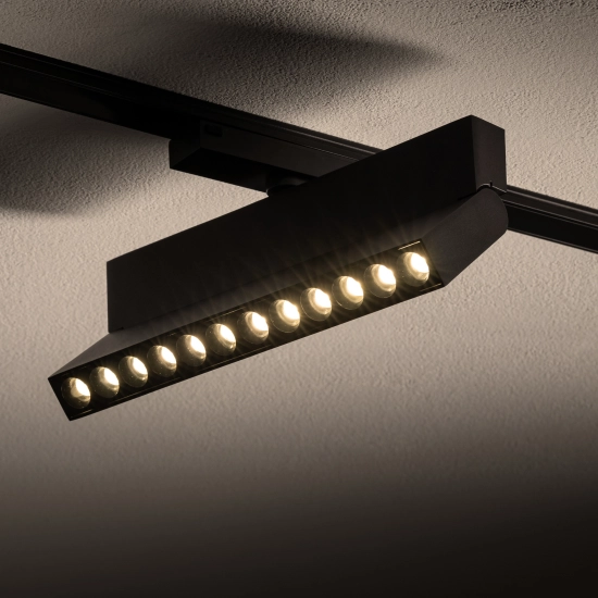 Oprawa liniowa FOCUS OUT LED 12W 3000K do 1-obwodowych szynoprzewodów niskonapięciowych UT-LVM 11313 Nowodvorski - zdjęcie 2