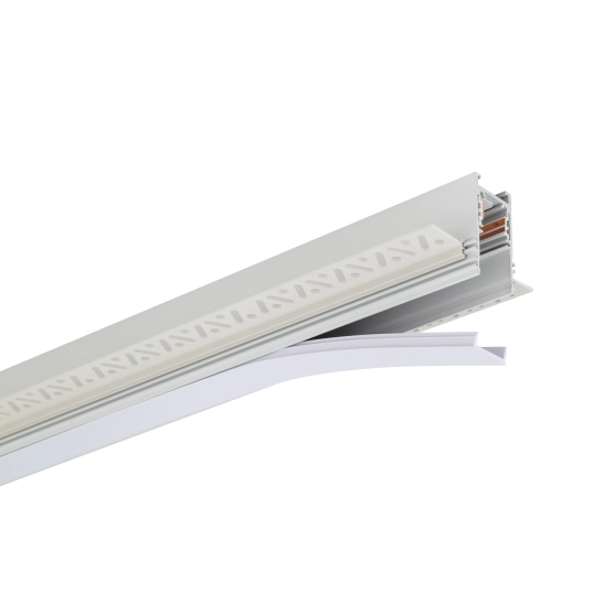 1-obwodowy podtynkowy szynoprzewód niskonapięciowy LVM RECESSED TRACK 2M 11625 Nowodvorski - zdjęcie 3