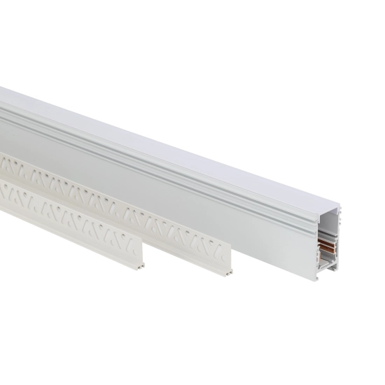 1-obwodowy podtynkowy szynoprzewód niskonapięciowy LVM RECESSED TRACK 2M 11625 Nowodvorski - zdjęcie 5