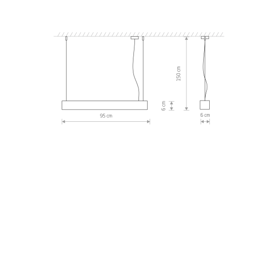 Lampa wisząca Soft Led 90X6 7535 Nowodvorski ---- WYSYŁKA 24h ---- - zdjęcie 5