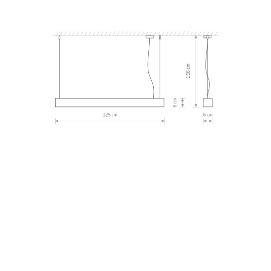 Lampa wisząca SOFT LED 120X6 7537 Nowodvorski - zdjęcie 5