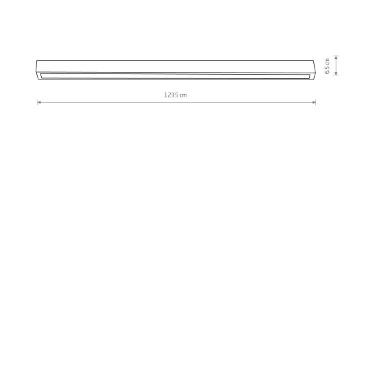 Plafon STRAIGHT LED CEILING L 7556 biały 122cm Nowodvorski - zdjęcie 2