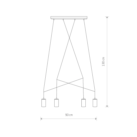Lampa wisząca IMBRIA IV 7957 Nowodvorski - zdjęcie 2