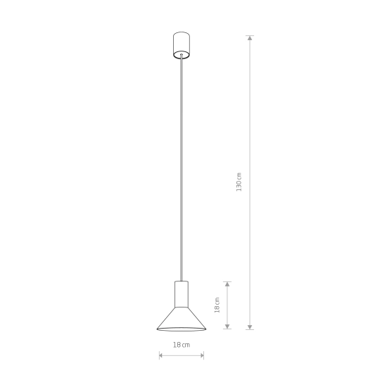 Lampa wisząca HERMANOS A black-solid brass 8103 Nowodvorski - zdjęcie 4