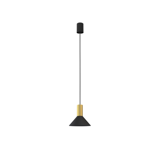 Lampa wisząca HERMANOS A black-solid brass 8103 Nowodvorski