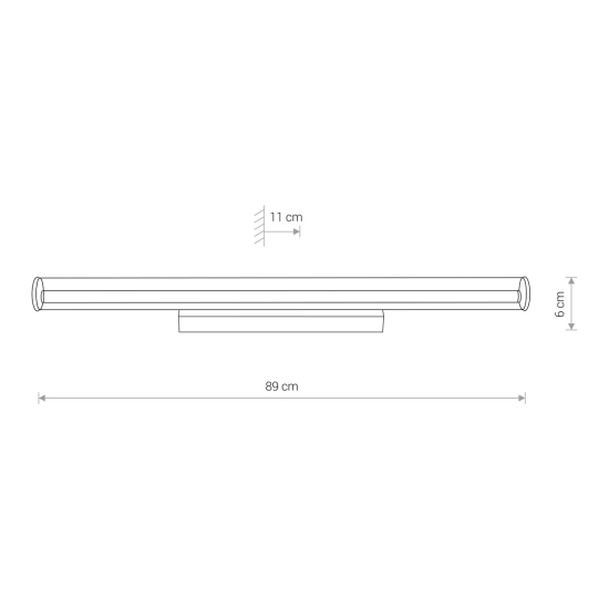 Kinkiet ION LED L 8172 Nowodvorski 89cm - zdjęcie 3