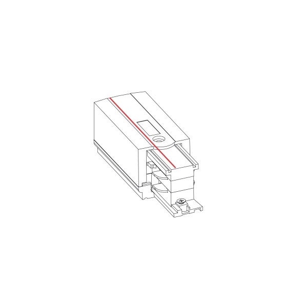 Końcówka zasilająca prawa CTLS POWER END CAP RIGHT WHITE biała 8712 Nowodvorski - zdjęcie 2
