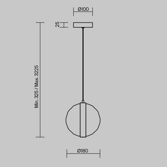 Lampa wisząca Misterio MOD379PL-L6B2.7K Maytoni - zdjęcie dodatkowe 5