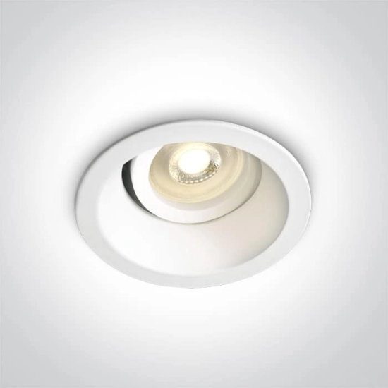 kinkiecik.pl Oprawa podstropowa Dark Light Round Spots 11105D4/W ONE LIGHT