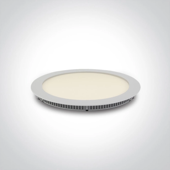 kinkiecik.pl Oprawa podstropowa Round Recessed Panels 18-40W 10118FA/W/W ONE LIGHT 3000K