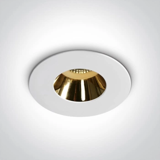 kinkiecik.pl Oprawa podstropowa The Chill Out Range Round 10105MD/W/GL ONE LIGHT